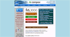 Desktop Screenshot of compex.cz