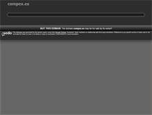 Tablet Screenshot of compex.es