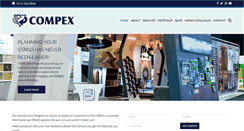 Desktop Screenshot of compex.co.za